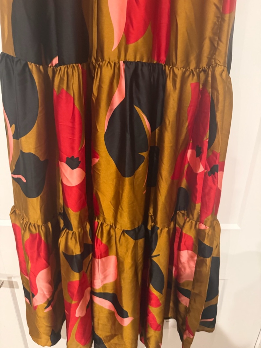 Anthropologie Corey Lynn Calter Gianna Tiered Maxi Dress Size XS - Picture 5 of 9